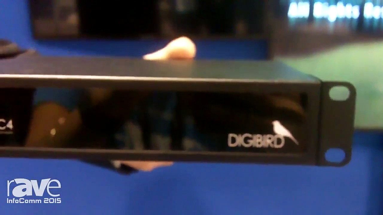 InfoComm 2015 DigiBird Exhibits DB RC4 DVI 4K Video Wall Controller