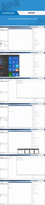 Clear Command & Default Numeric Class in MATLAB Training Video   Multisoft Systems