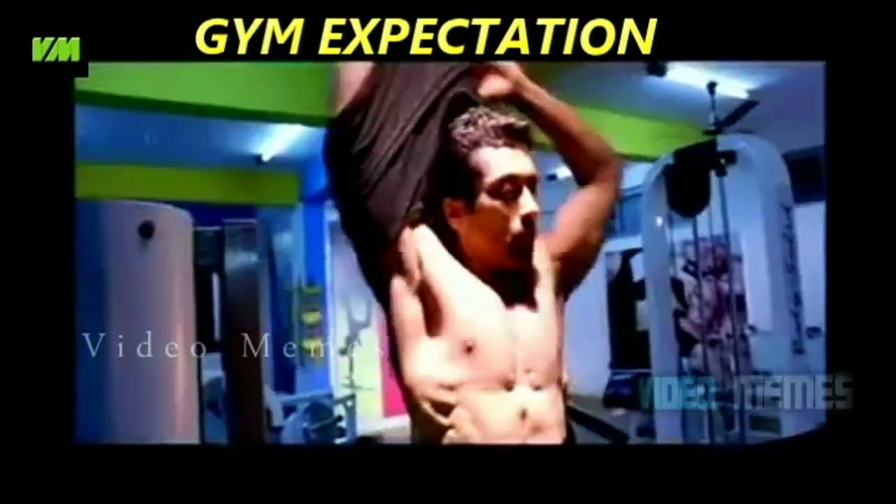 Gym expectation vs reality