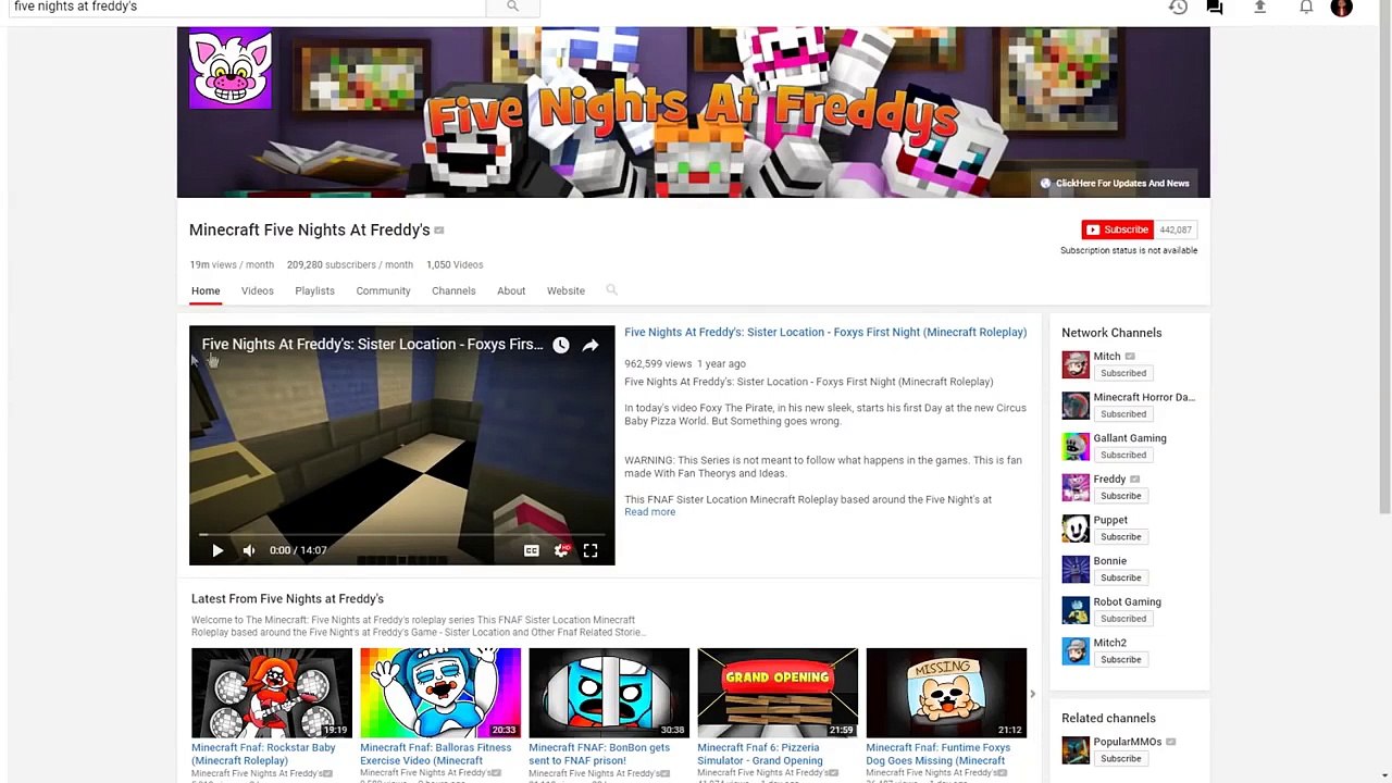 Minecraft Fnaf: bonbon Gets Legs (Minecraft Roleplay)