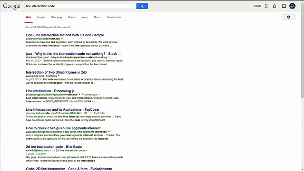 Coding Math: Episode 32 - Line Intersections Part I