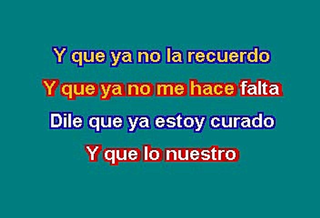 Franco de Vita & Sin Bandera - Si la vez (Karaoke con Voz Guia)