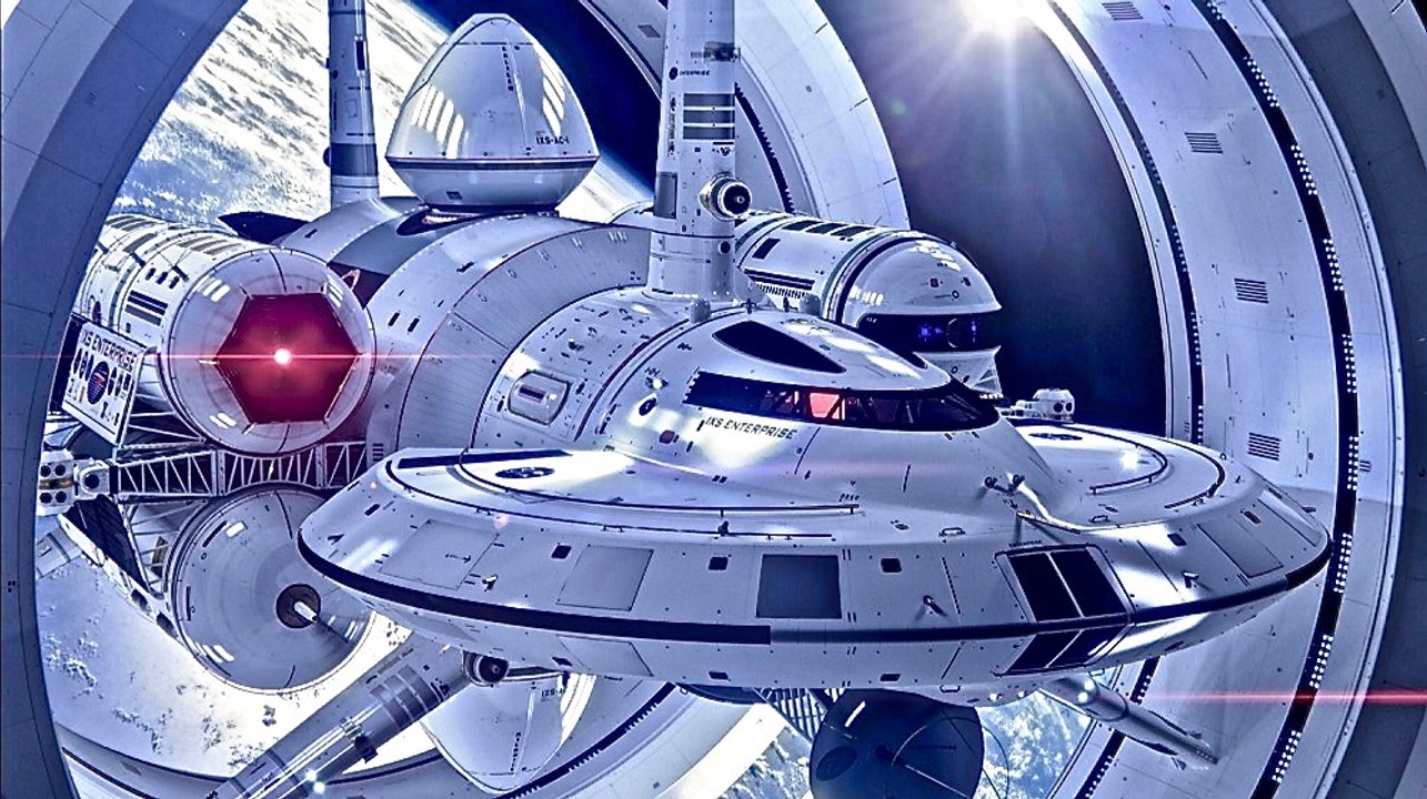 NASA's Warp Speed Starship Prototype - The IXS Enterprise