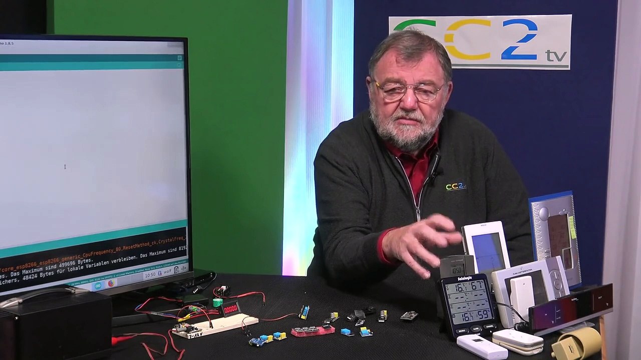 CC2tv #227  WLAN-Thermometer selbst bauen und Der Raspi mit Stahlhelm!