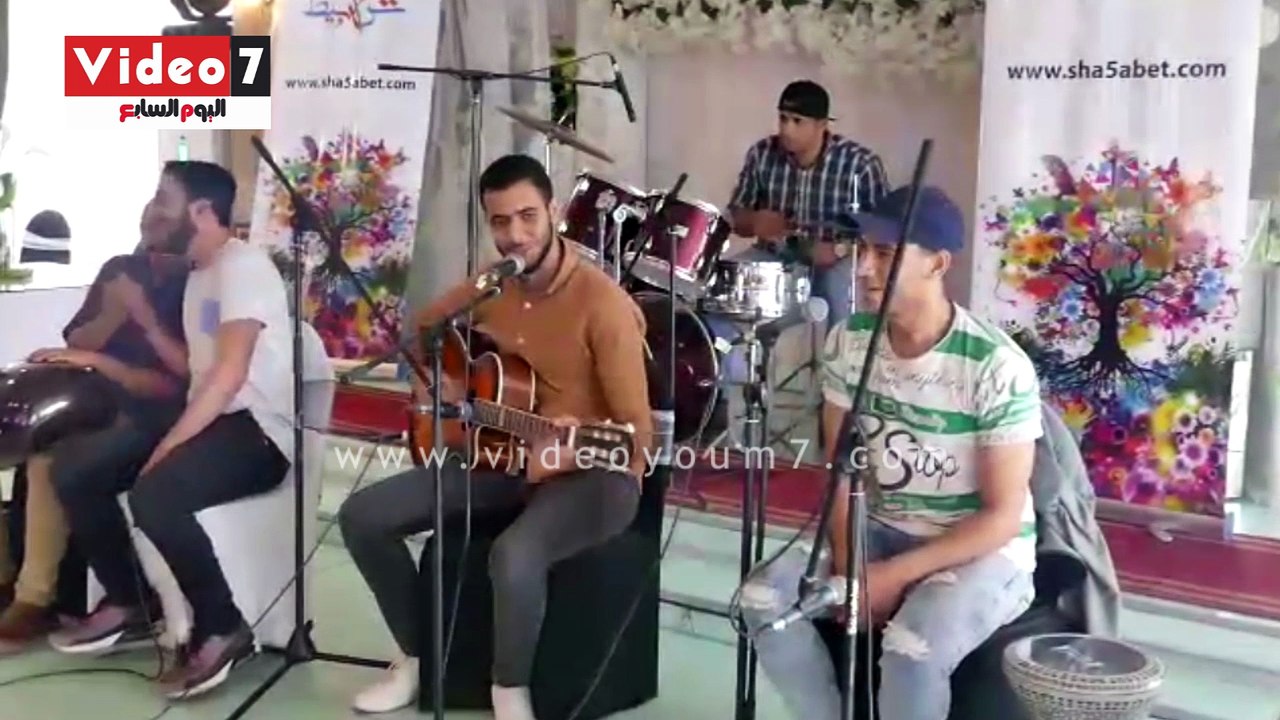 أغانى الأطفال فى حفل إطلاق موقع شخابيط