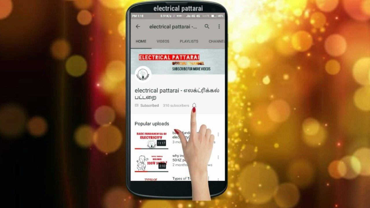 Types of Loads in Electrical Power System | Explained in Tamil