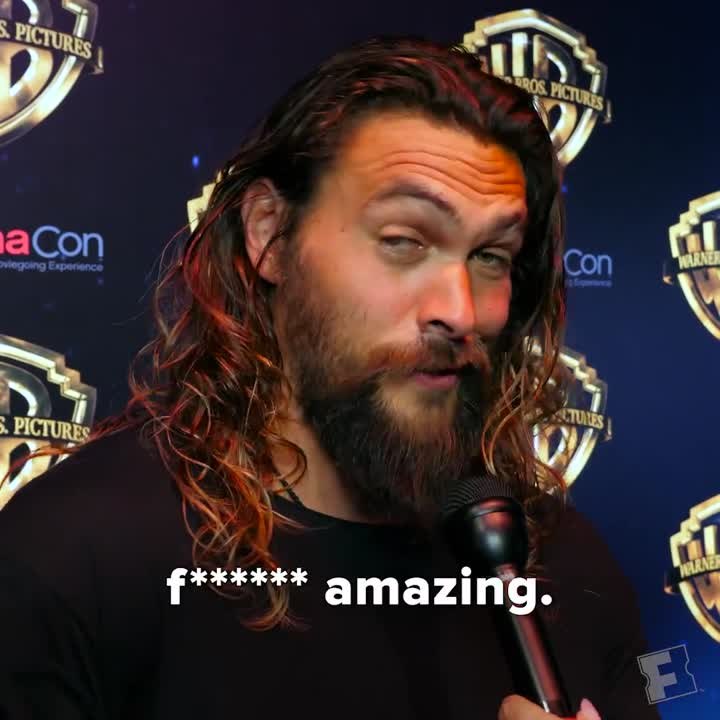 Jason Momoa Hypes Aquaman