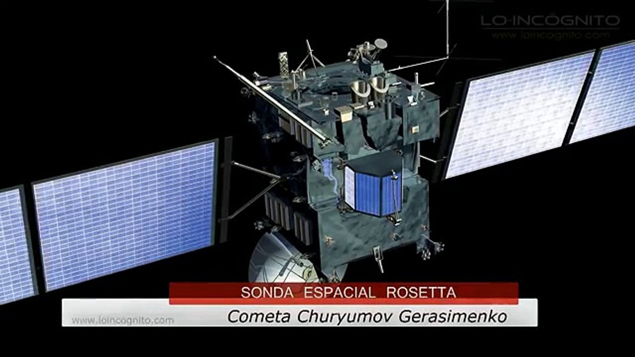 OVNI captado por la sonda espacial Rosetta