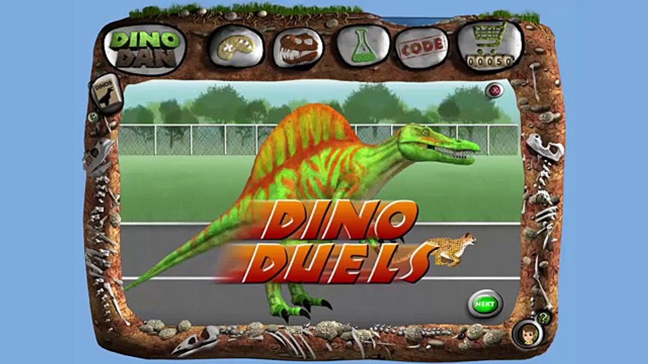 DINO DAN : DINO DUELS #41 Tyrannosaurus Rex VS Hippo @Make for Kids