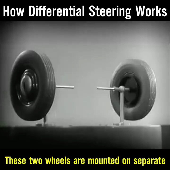 How Differential Sterring Wheel Work's