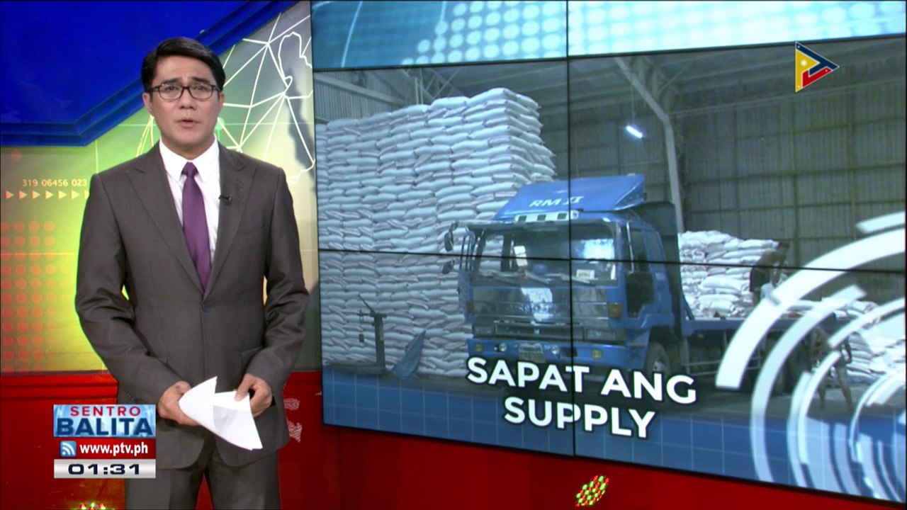 #SentroBalita: NFA, nagpaliwanag sa limitasyon sa pagbili ng NFA rice