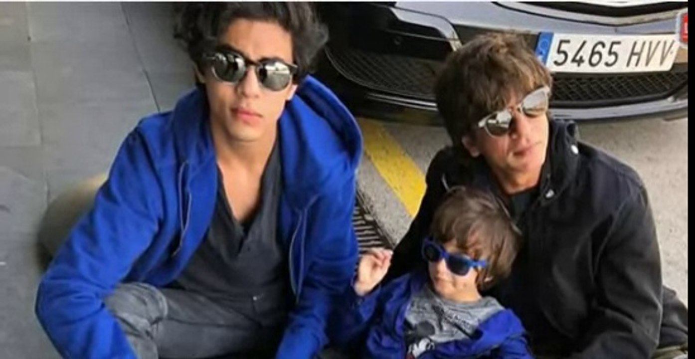 2018 SHAHRUKH KHAN| First Photoshoot With his Son's | ARYAN KHAN & ABRAM KHAN