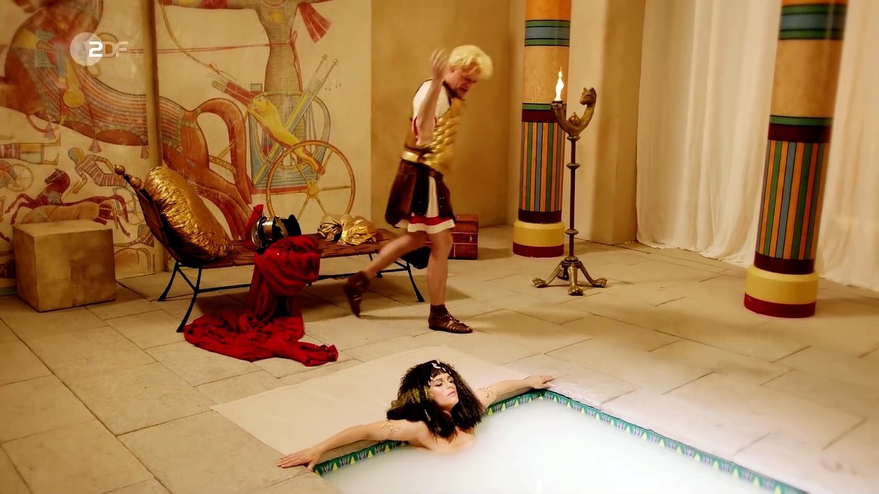 Kinski als Cäsar Ich LIEBE dich du DUMME SAU Sketch History ZDF