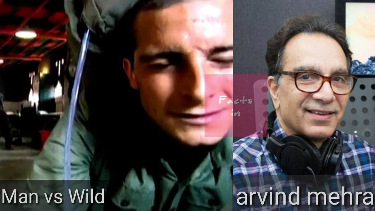 Man vs Wild hindi dubbed artist  Arvind mehra  Facts in