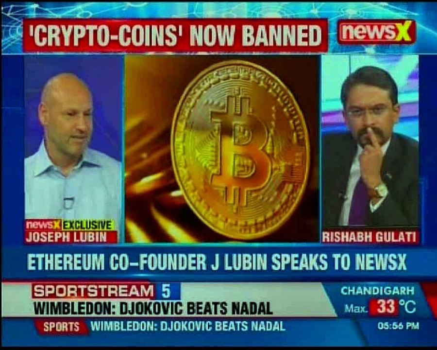 Ethereum Co-Founder Joseph Lubin Speaks On NewsX, over BlockChain Skepticism
