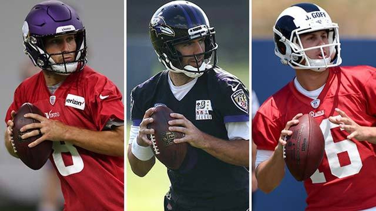 Which QB is under the most pressure in 2018?