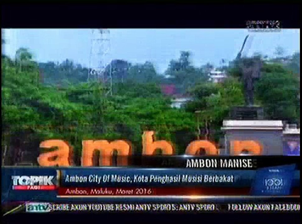 Ambon, Kota Penghasil Musisi Berbakat