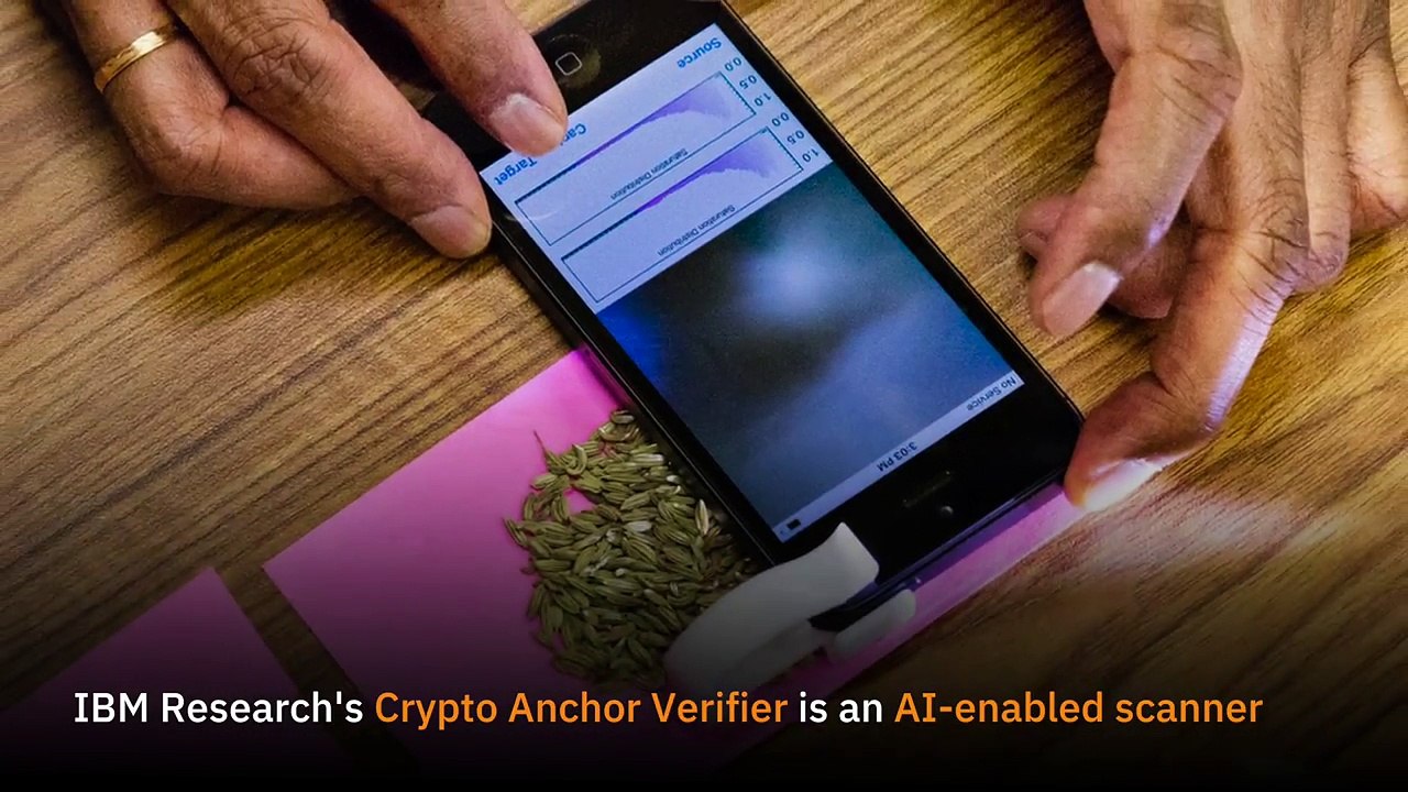 AI-enabled scanner proves authenticity