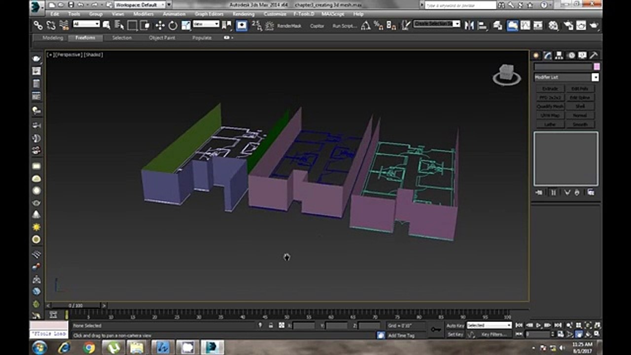 3ds max full tutorial house modeling in hindi 7