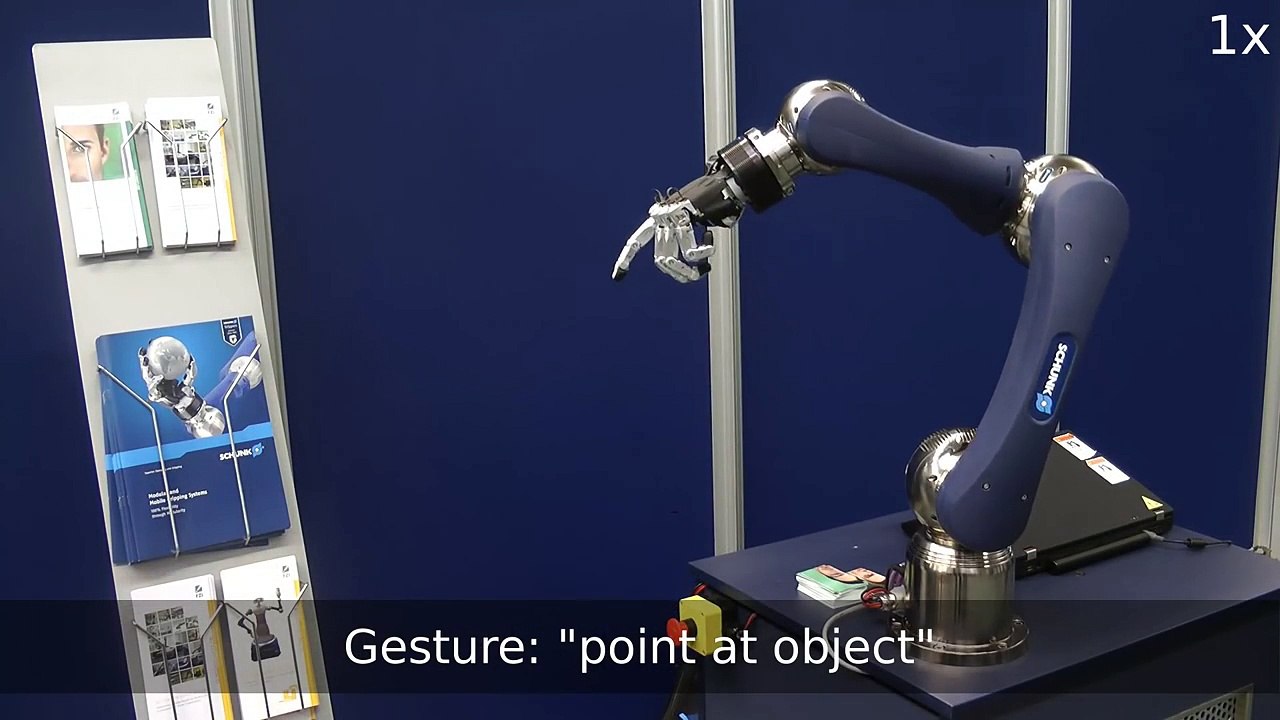 Motion Control of Anthropomorphic Schunk 5-Finger-Hand on Robotic Arm LWA 4P