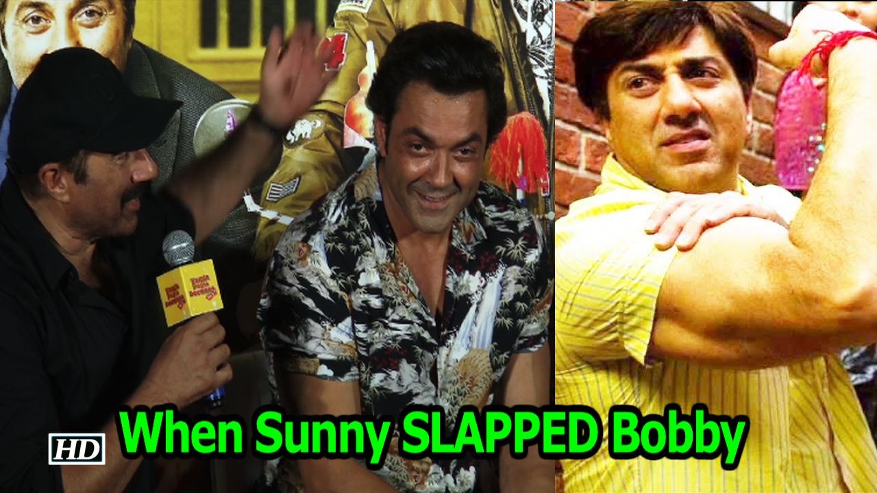 When Sunny Deol SLAPPED Bobby Deol!