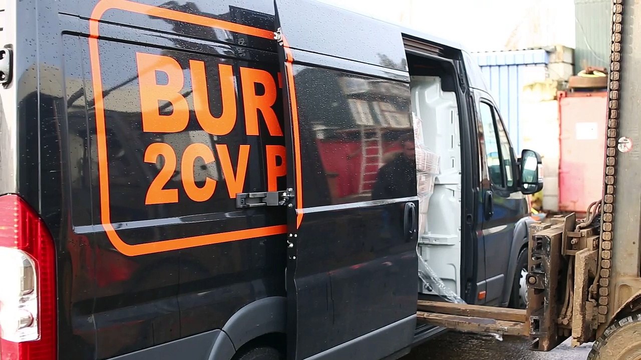 Burton 2CV Parts in the shredder