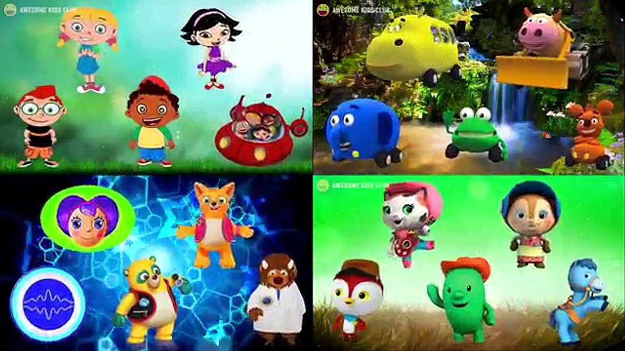 Disney Junior Shows 4K Video Finger Family Songs