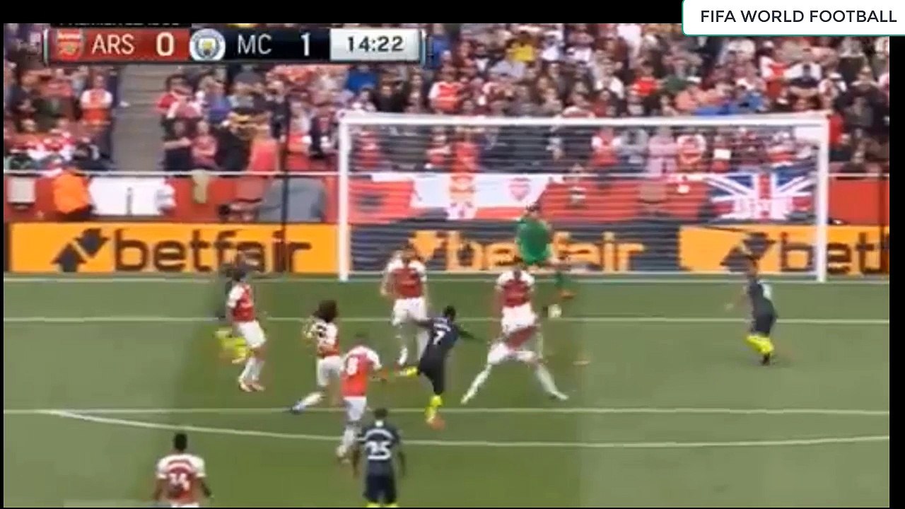 Arsenal vs Manchester City 2018 highlights
