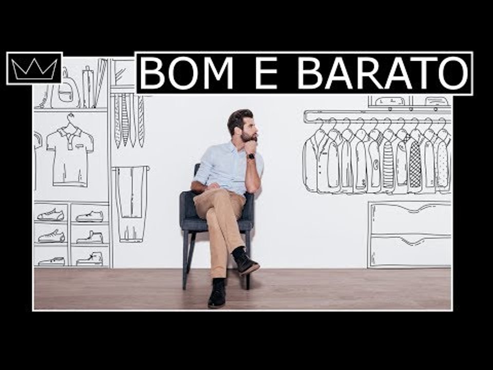  MODA MASCULINA: como se vestir bem gastando pouco