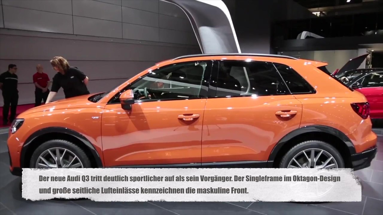Der neue Audi Q3 Überblick auf dem Mondial de l’Automobile Paris 2018
