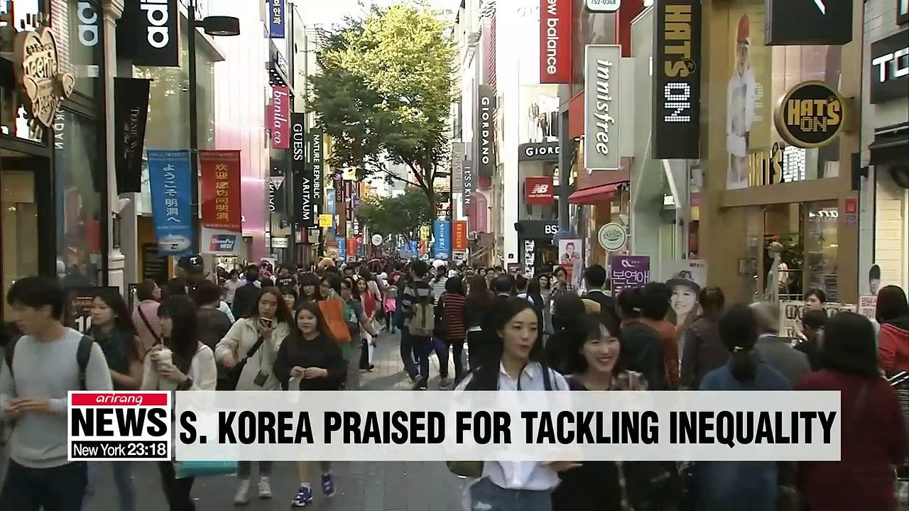 S. Korea praised for efforts in past year to tackle inequality