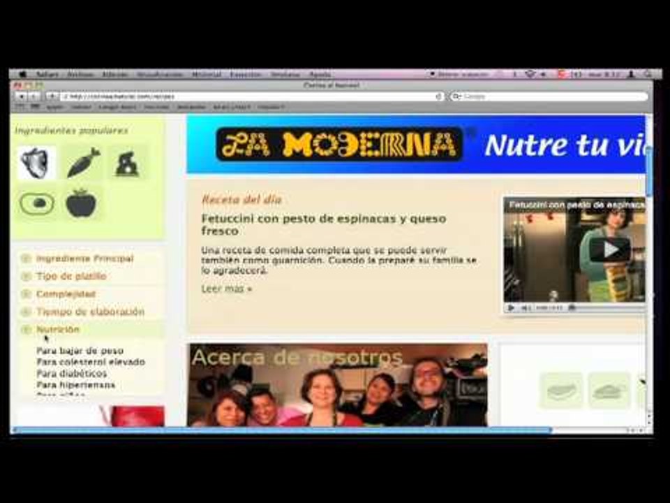 Tutorial de Cocinaalnatural.com - Cocinaalnatural.com Tutorial