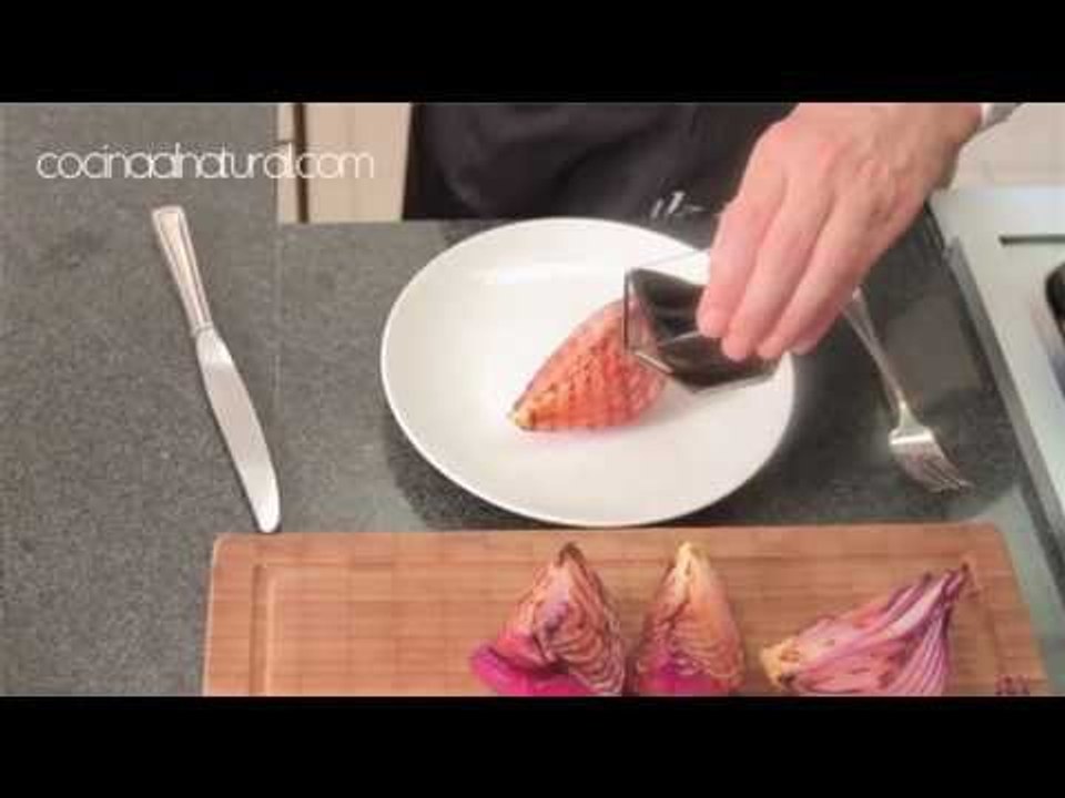 Cebolla morada con balsámico