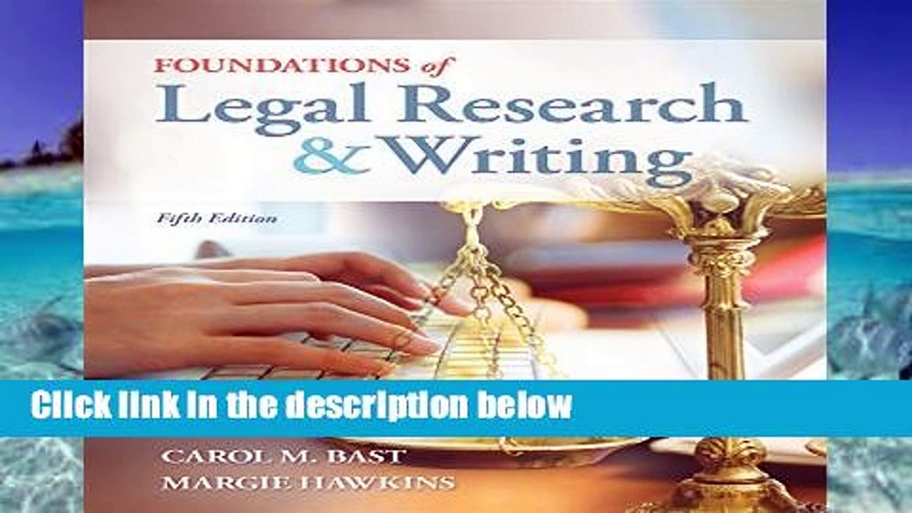 Library  Foundations of Legal Research and Writing