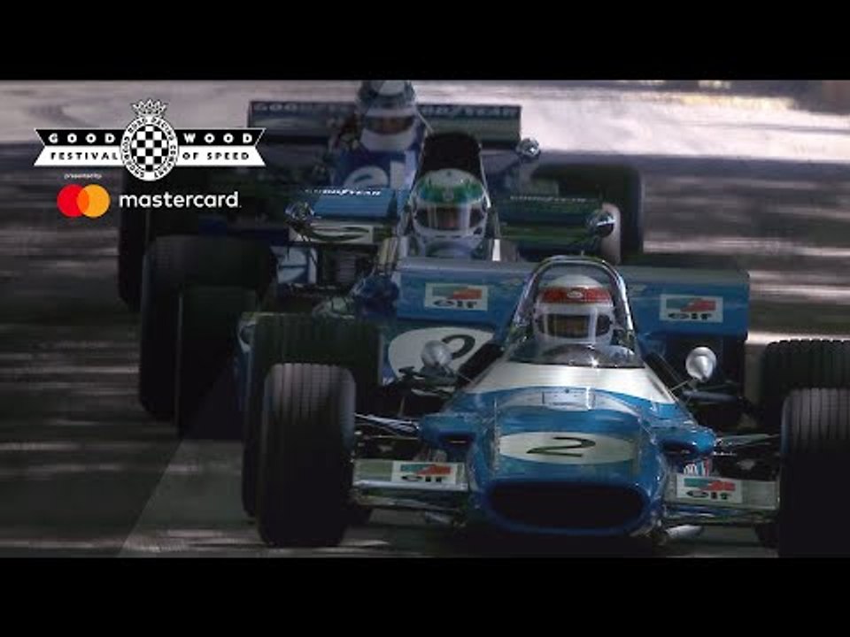 Sir Jackie Stewart and sons incredible triple Tyrrell moment