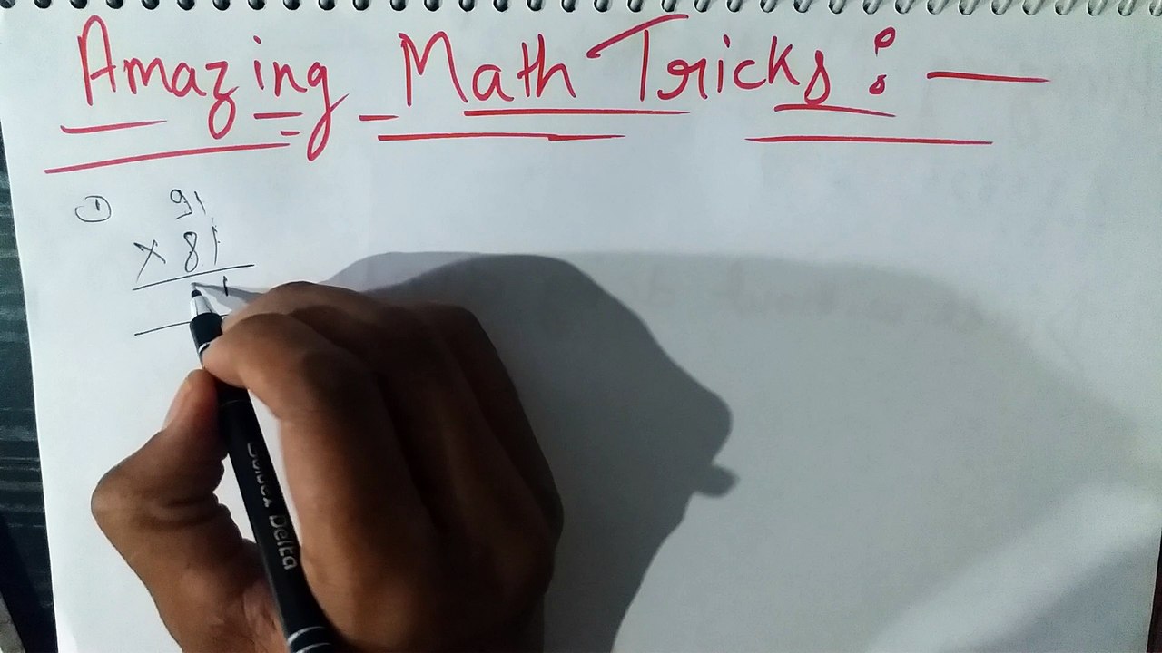 How to do 2 digit multiplication by trick