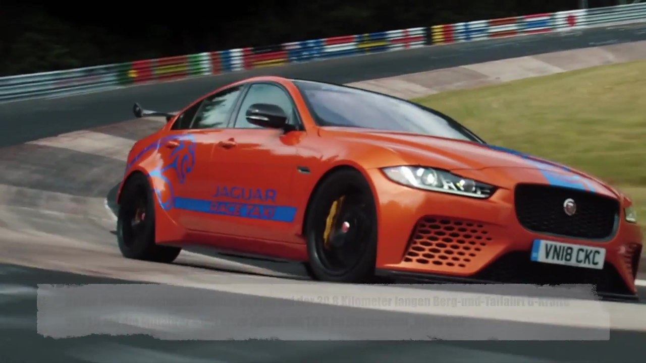 XE SV Project 8 - Das neue Jaguar renn-Taxi am Nürburgring