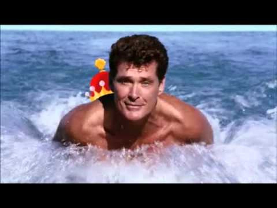 David Hasselhoff saves Spongebob and Patrick -