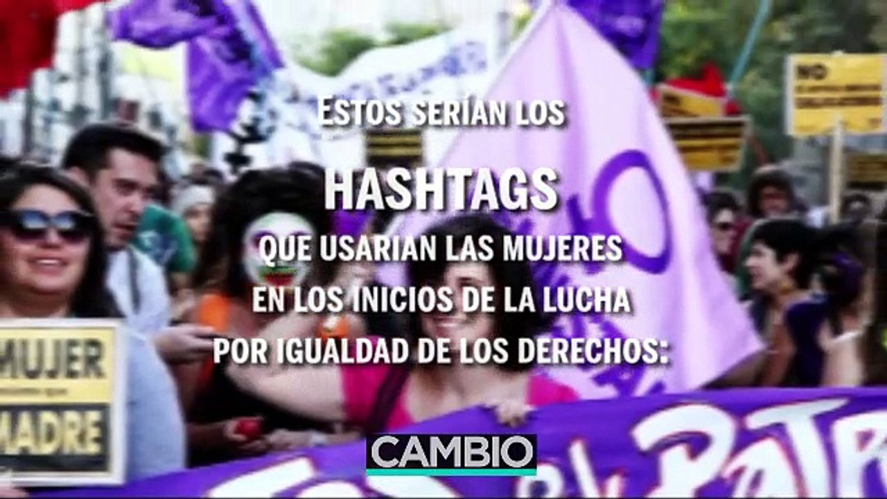 Hashtags feministas