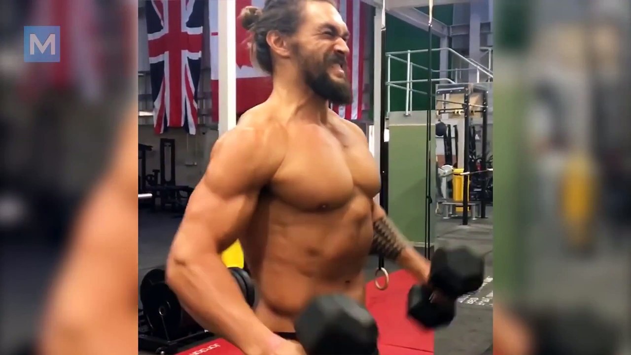Jason Momoa Workout - AQUAMAN DC
