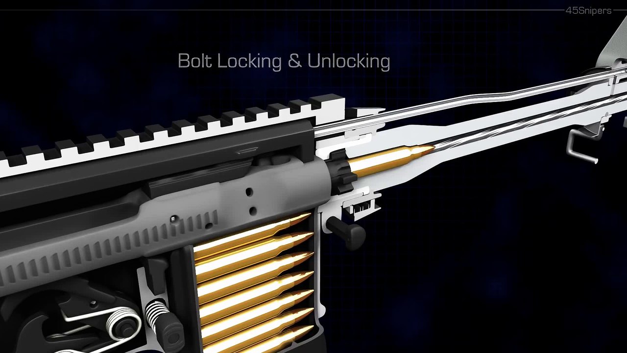 How_An_AR-15_Rifel Work In Slow Motion