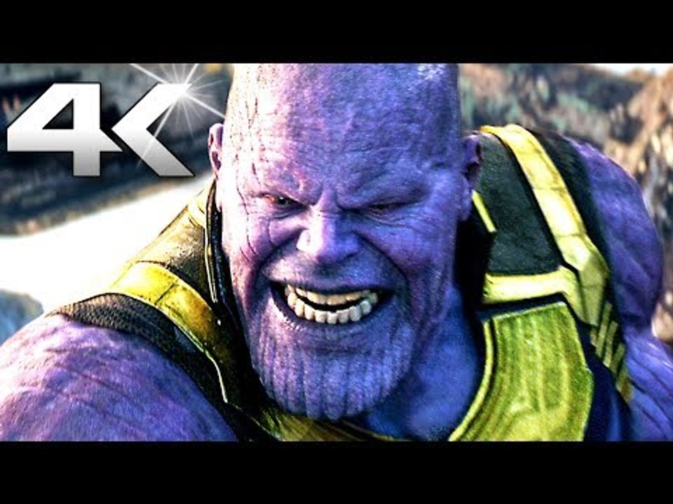 AVENGERS INFINITY WAR "Thanos VS Avengers" Movie Clip (4K ULTRA HD)