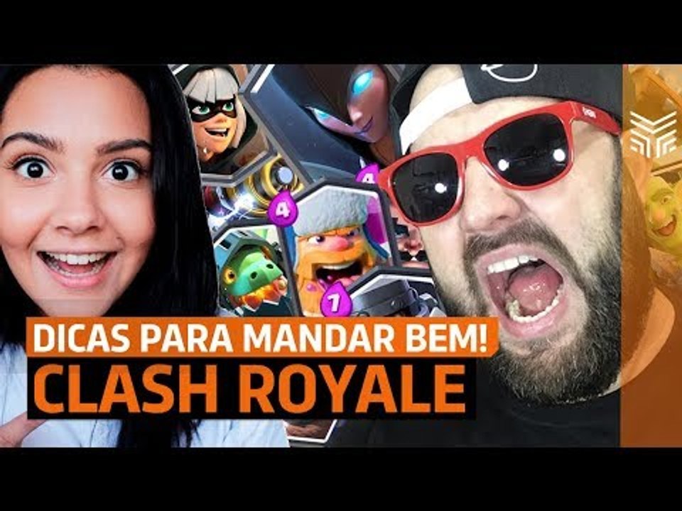 Como se dar bem em Clash Royale (feat. Caju e Bruno Clash) | Enemy Zone