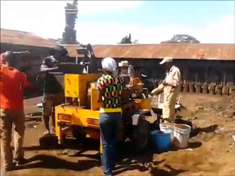 How Cement Block is Made  Concrete Block Making Machine