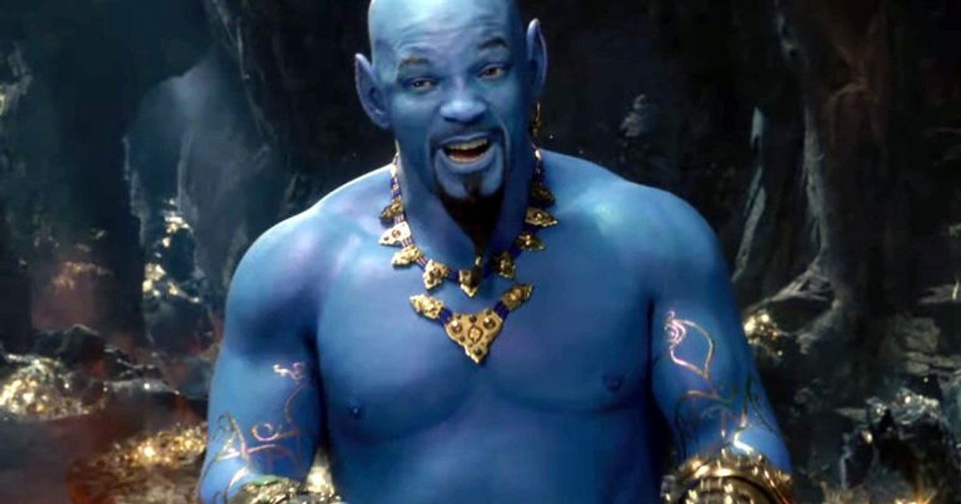 Aladdin (2019) - Will Smith en génie bleu - SPOT TV Disney