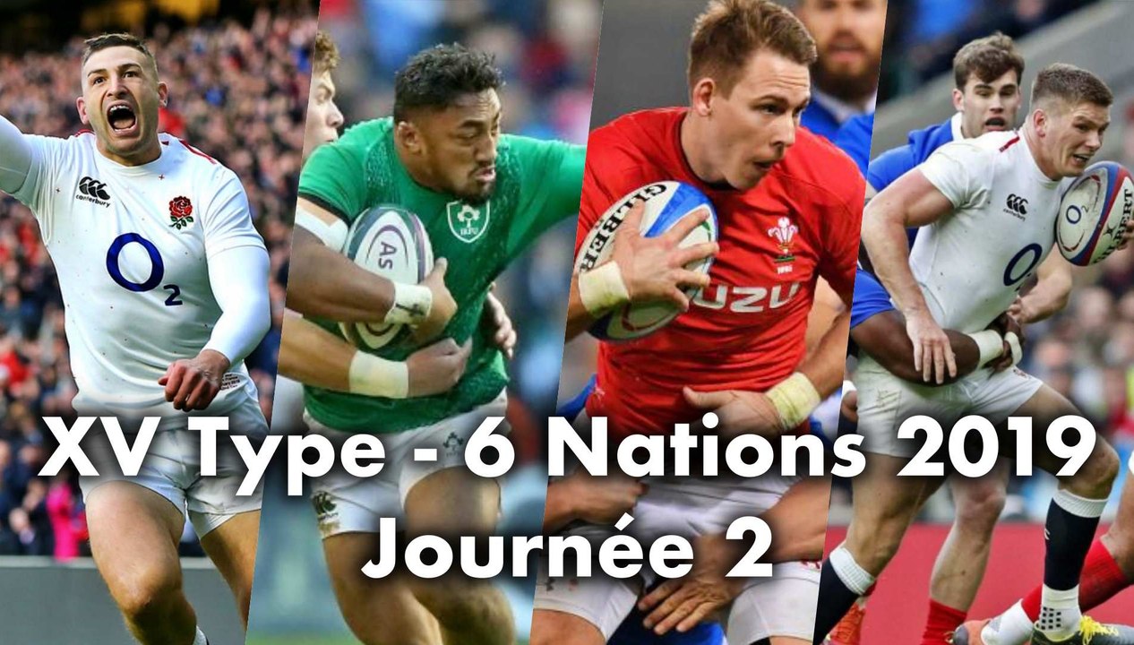 Composition Type - 6 Nations 2019 - Journée 2