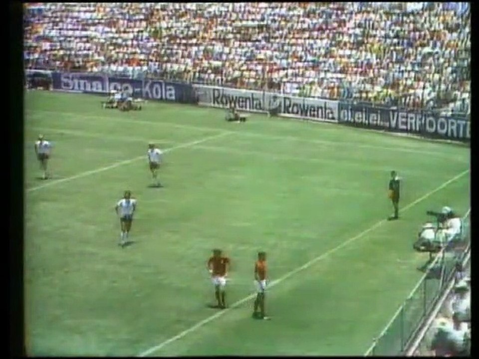 Angleterre - RFA - 1970 - Match de la Coupe du Monde 1970 - 1/4 Finale - Juin 1970