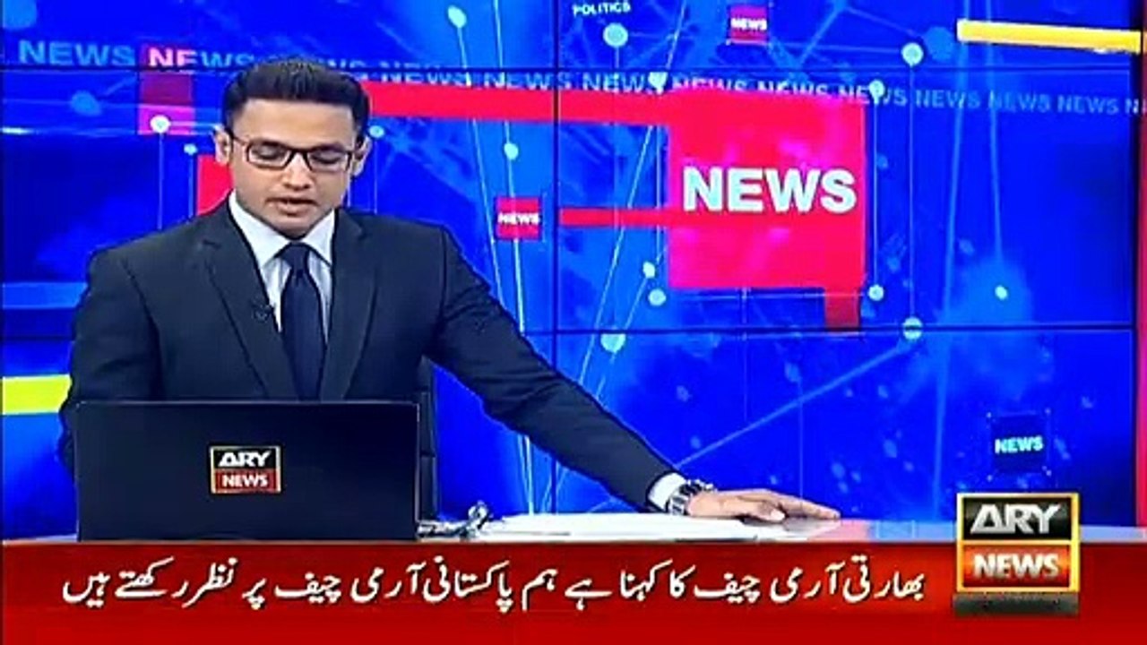 Indian COAS says that he follows Pakistani COAS