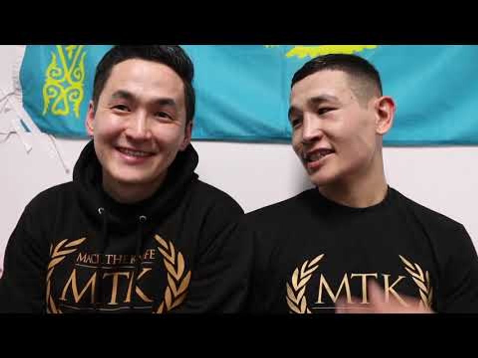 MTK GLOBAL'S - NURTAS AZHBENOV - REACTS TO GOING 3-0 & TALKS TRAINER ANGEL FERNANDEZ / GOLOVKIN