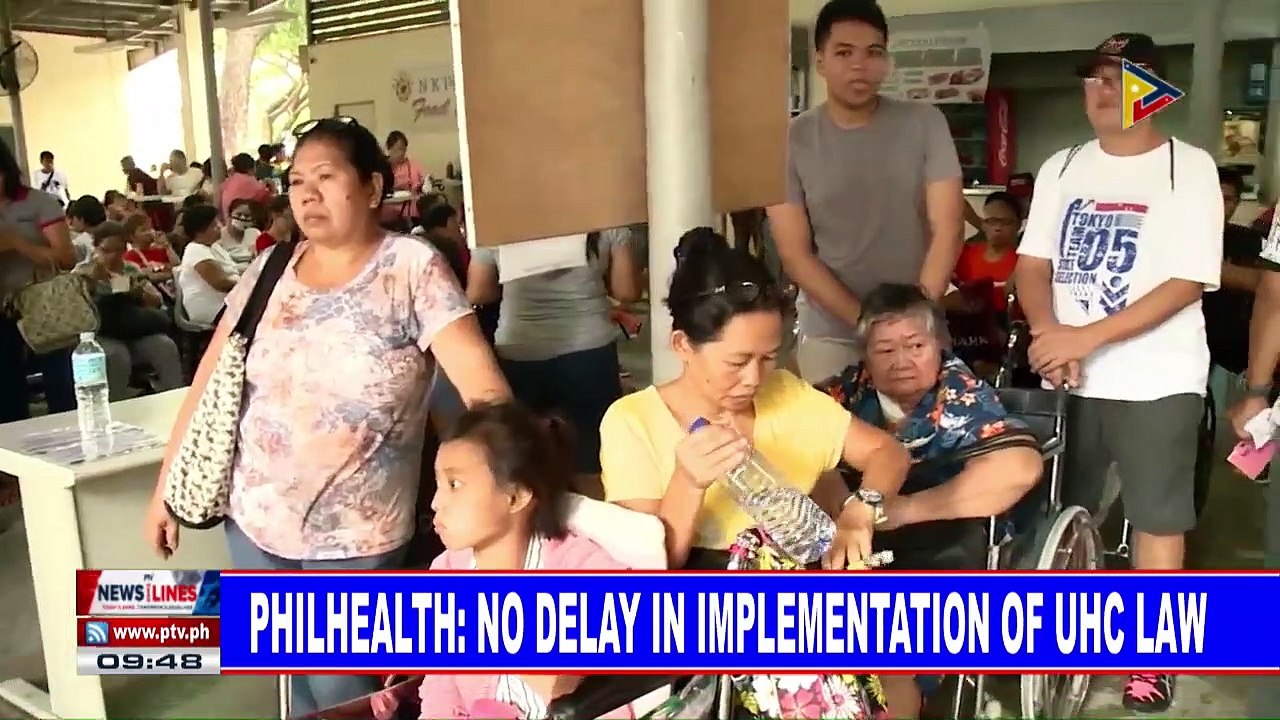 PhilHealth: No delay in implementation of UHC law